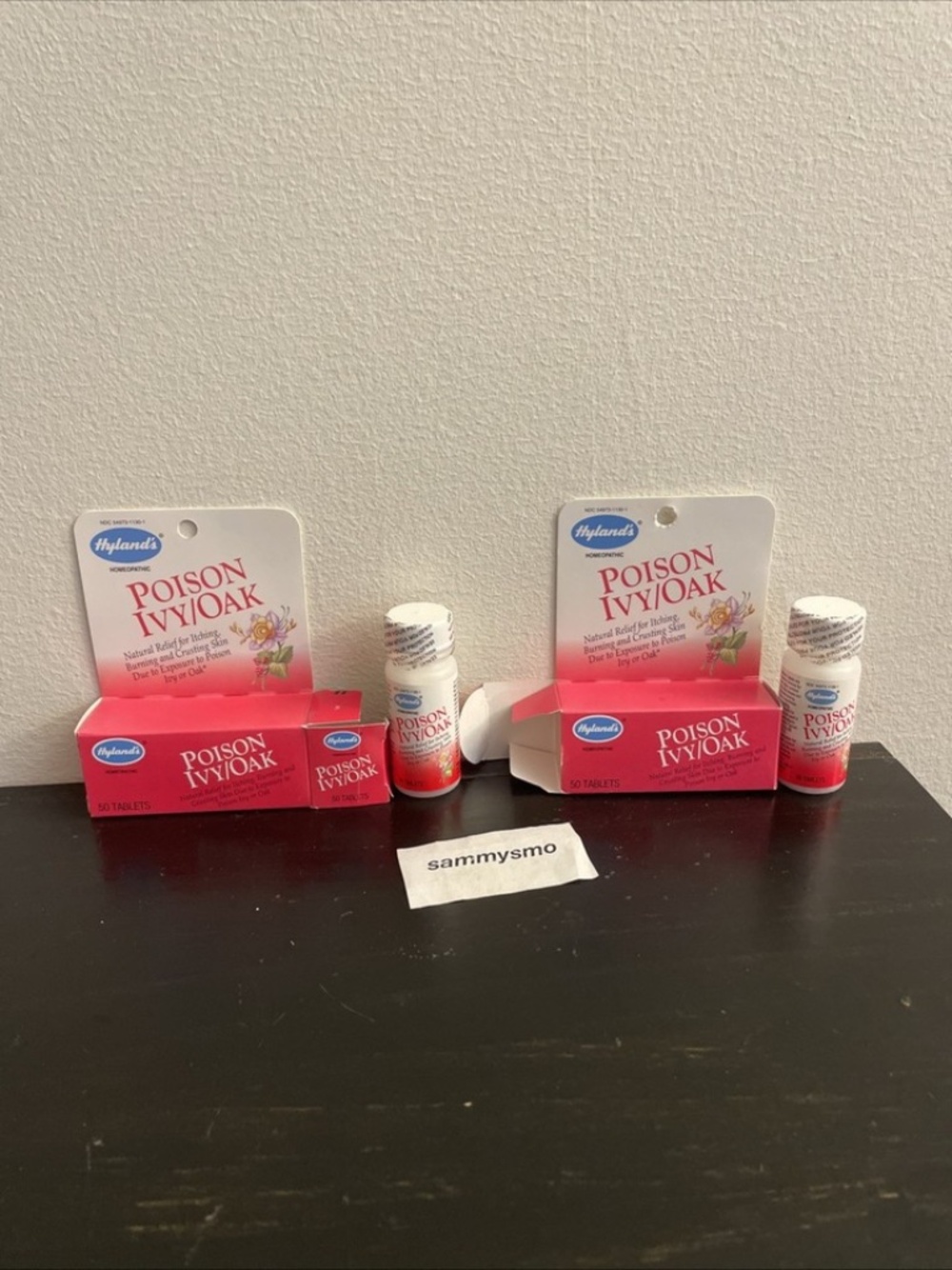 Hyland's Poison Ivy /Oak Tablets 50 Ct, x2
